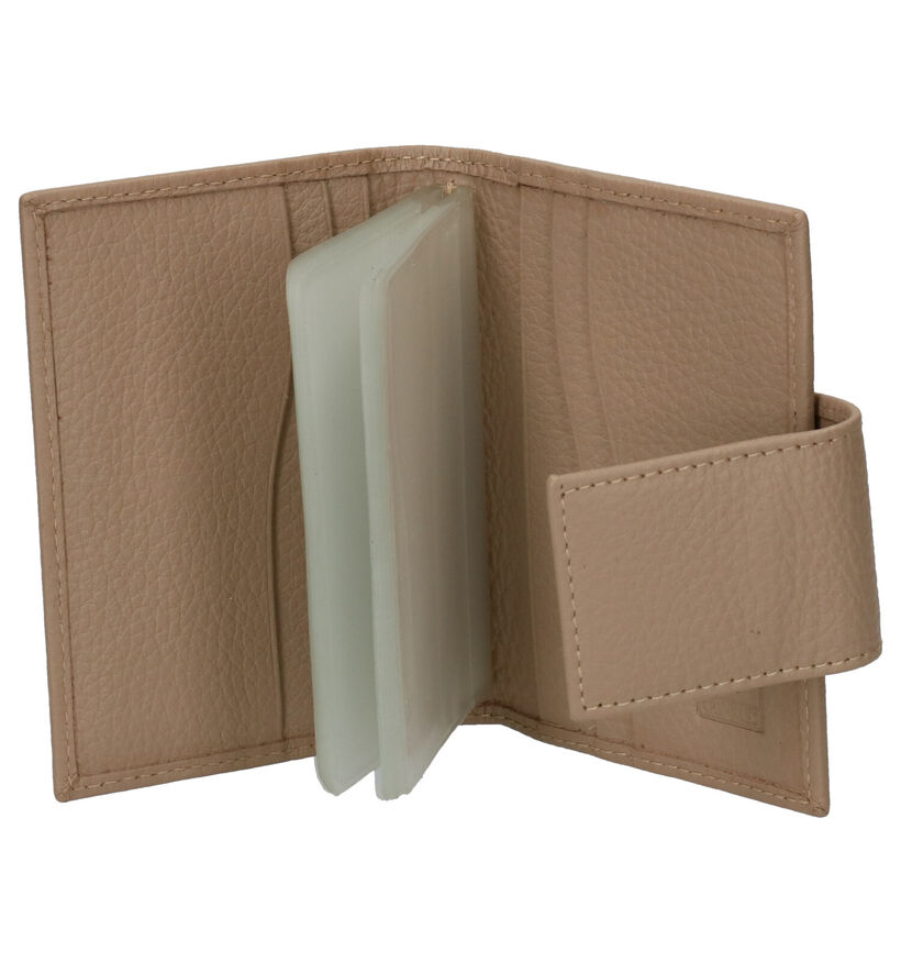 Crinkles Porte-cartes en Marron en cuir (263713)