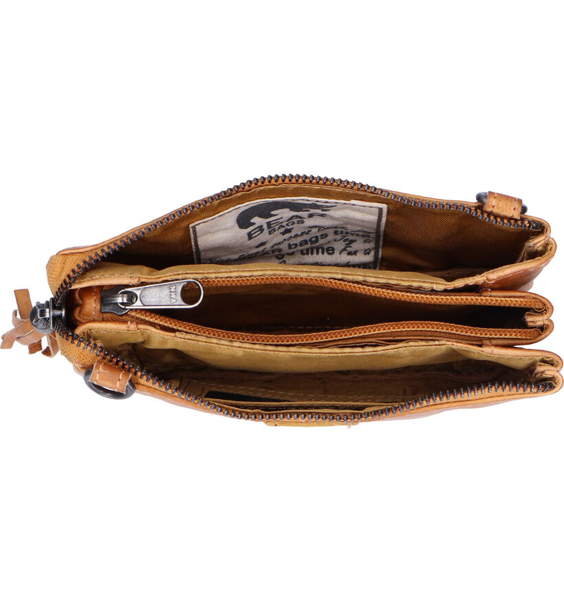 Bear Design Cognac Crossbody tas voor dames (358900)