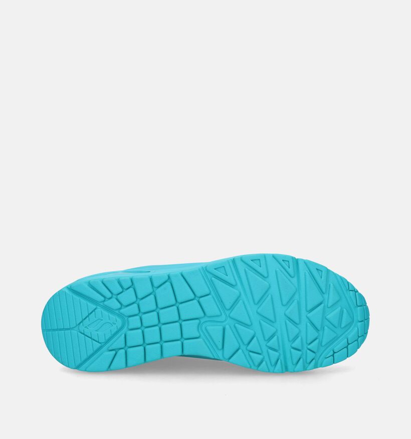 Skechers Uno Stand On Air Turquoise Sneakers voor dames (344729)