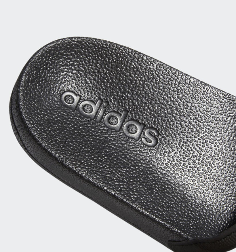 adidas Adilette Claquettes en Noir pour filles, garçons (366798)