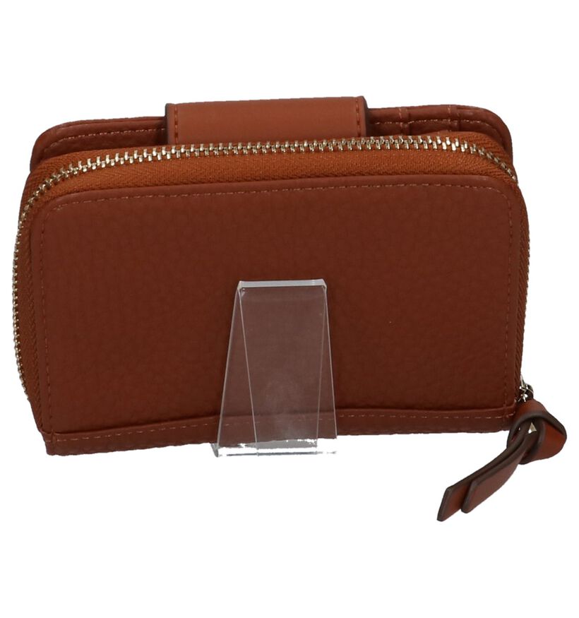 Cognac Overslagportefeuille Fiorelli Reese in kunstleer (226886)