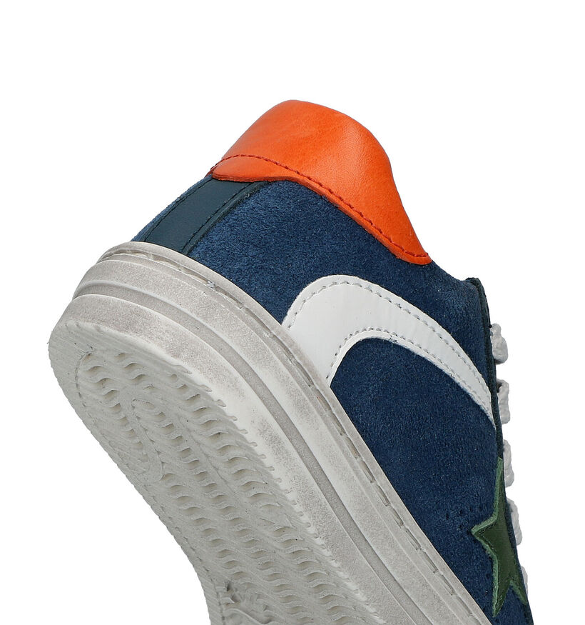 FR by Romagnoli Chaussures &agrave; lacets en Bleu pour gar&ccedil;ons (324053) - pour semelles orthop&eacute;diques