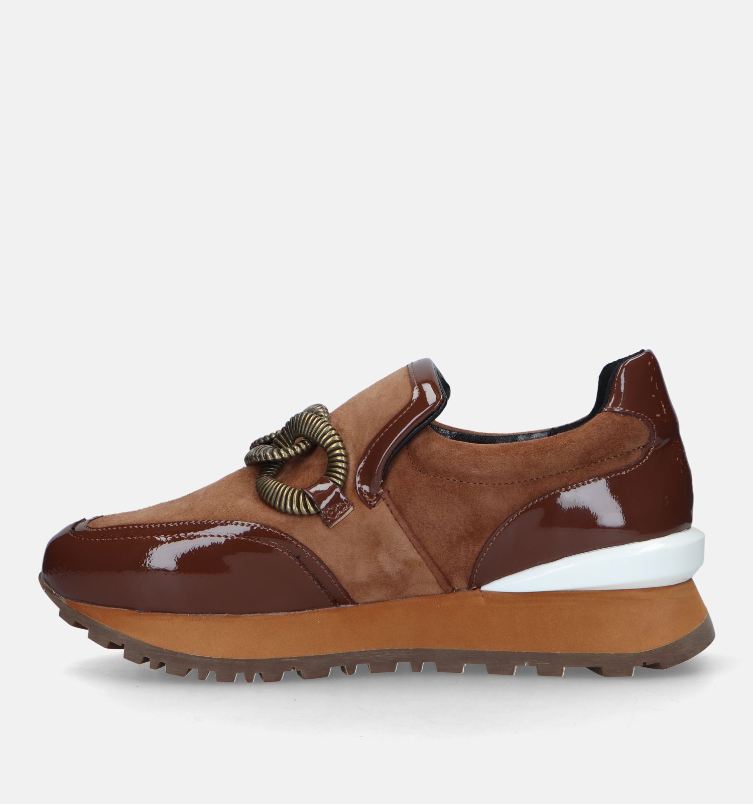 Nathan Baume Cognac Instappers Dames Lage schoenen Online op TORFS.BE