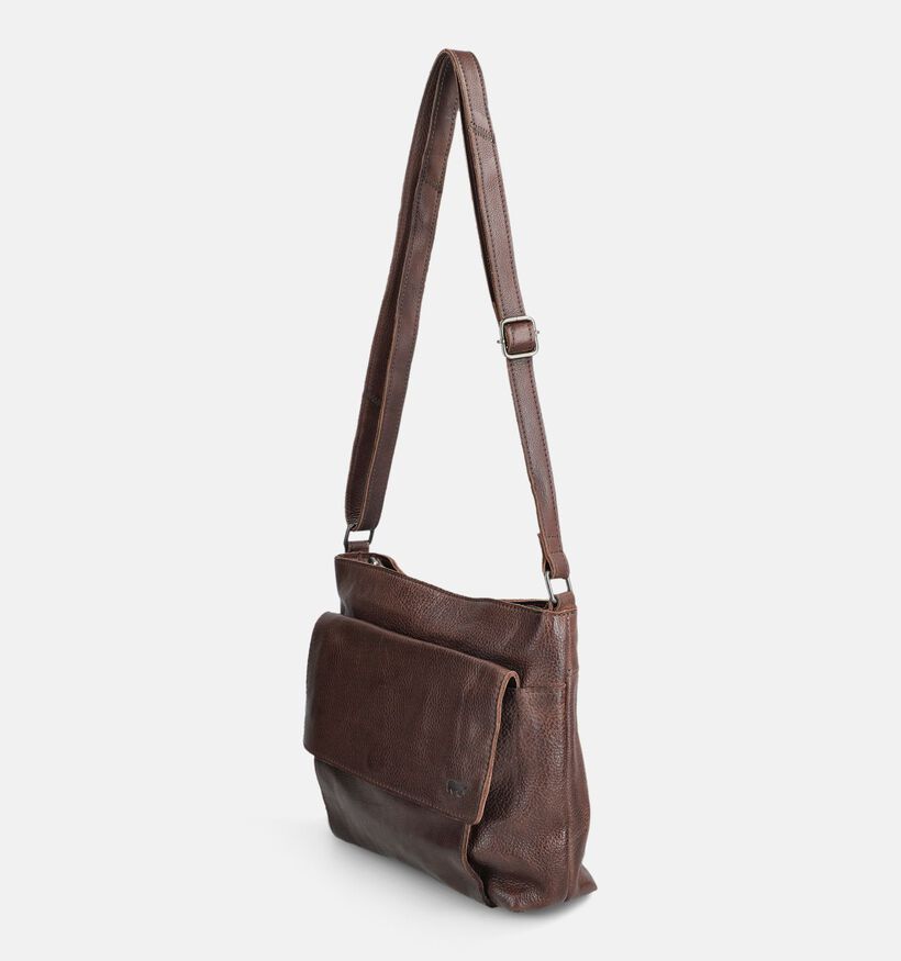 Bear Design Donkerbruine Crossbodytas voor dames (382139)