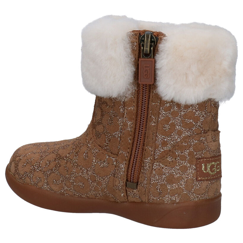 UGG Jorie Bottes en Cognac en laine (278802)