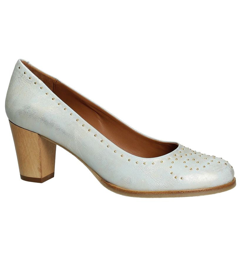 Klassieke Zilveren Pump JHay met Studs, , pdp