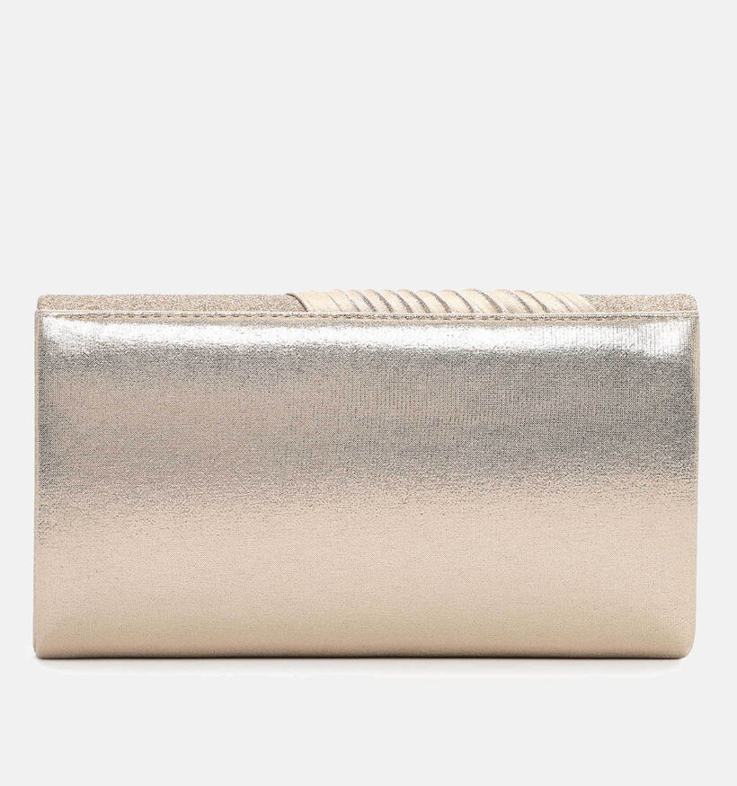 Tamaris Amalia Plissee Gouden Clutch met Riem voor dames (371299)