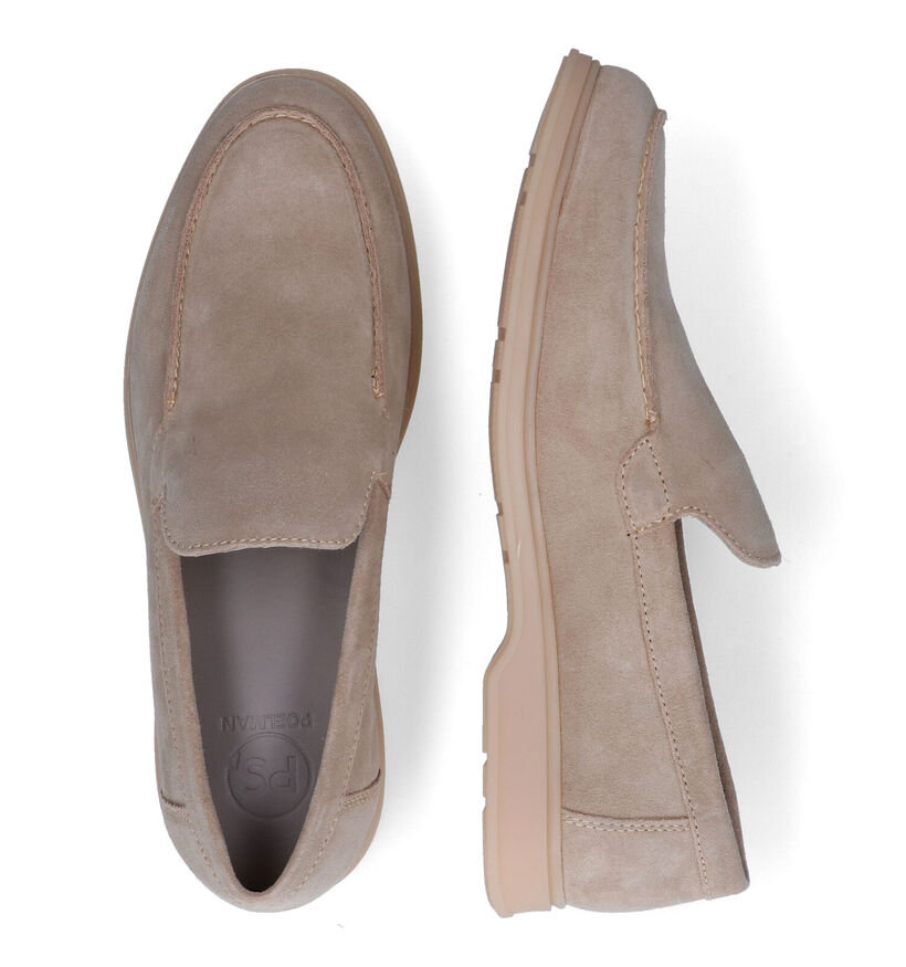 Poelman Lpmandre Mocassins en Beige en daim (310336)