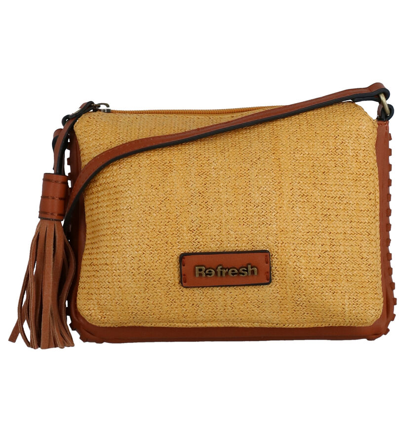 Xti Gele Crossbody Tas in kunstleer (275623)