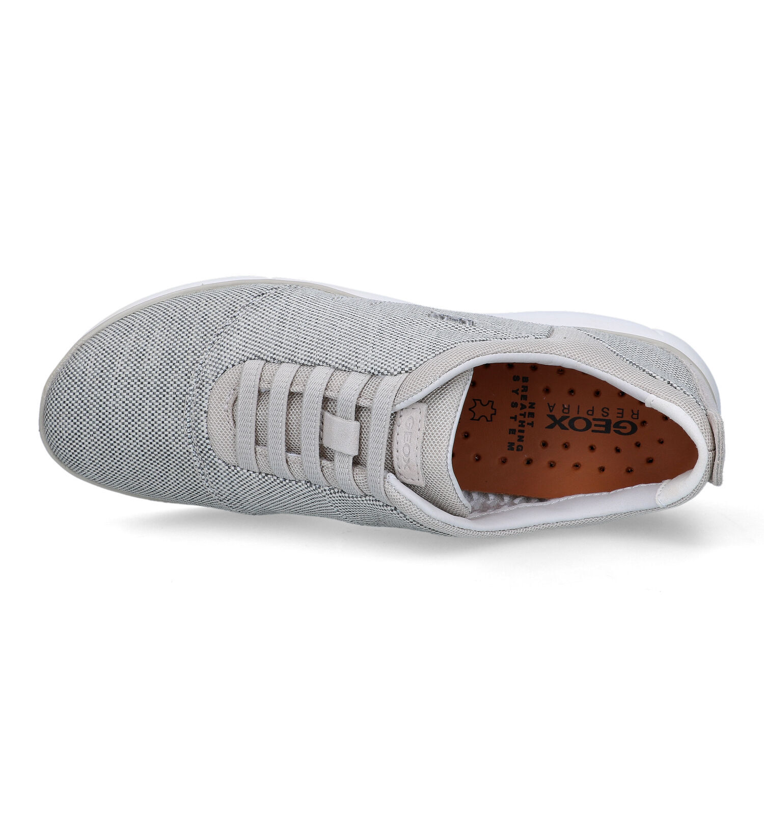 Geox Nebula Grijze Sneakers Dames Sneakers Online op TORFS.BE