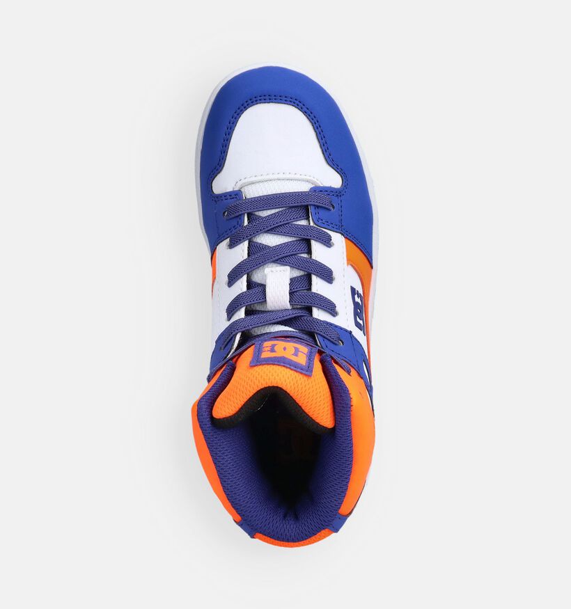 DC Shoes Rebound Baskets montantes en Bleu pour filles, gar&ccedil;ons (368717) - pour semelles orthop&eacute;diques