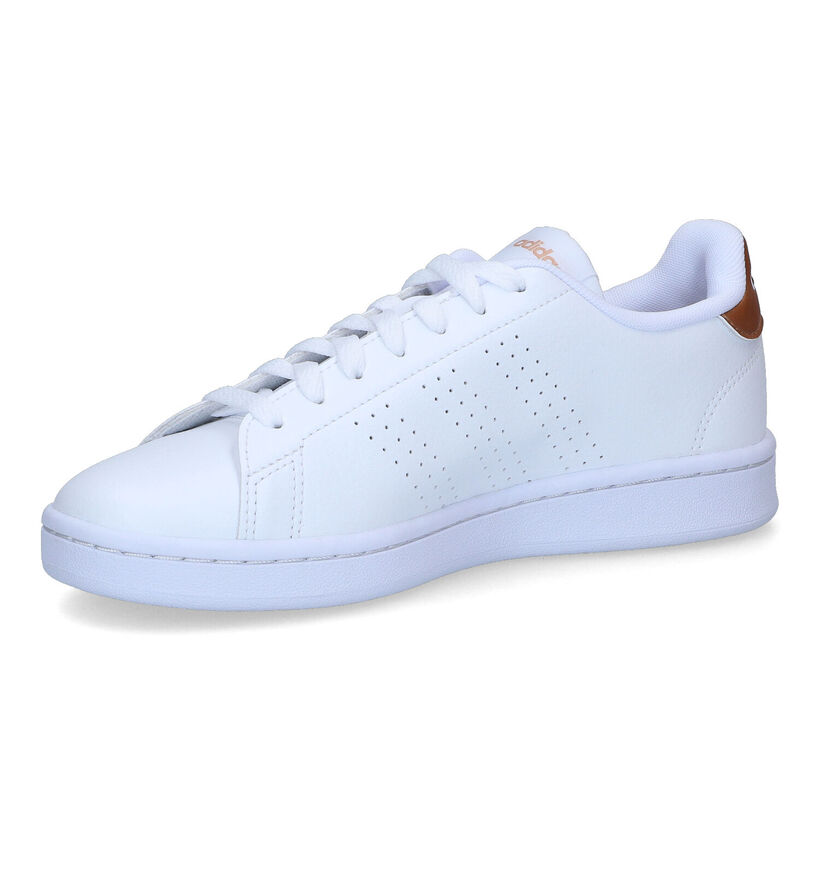 adidas Advantage Baskets en Blanc pour femmes (341435)