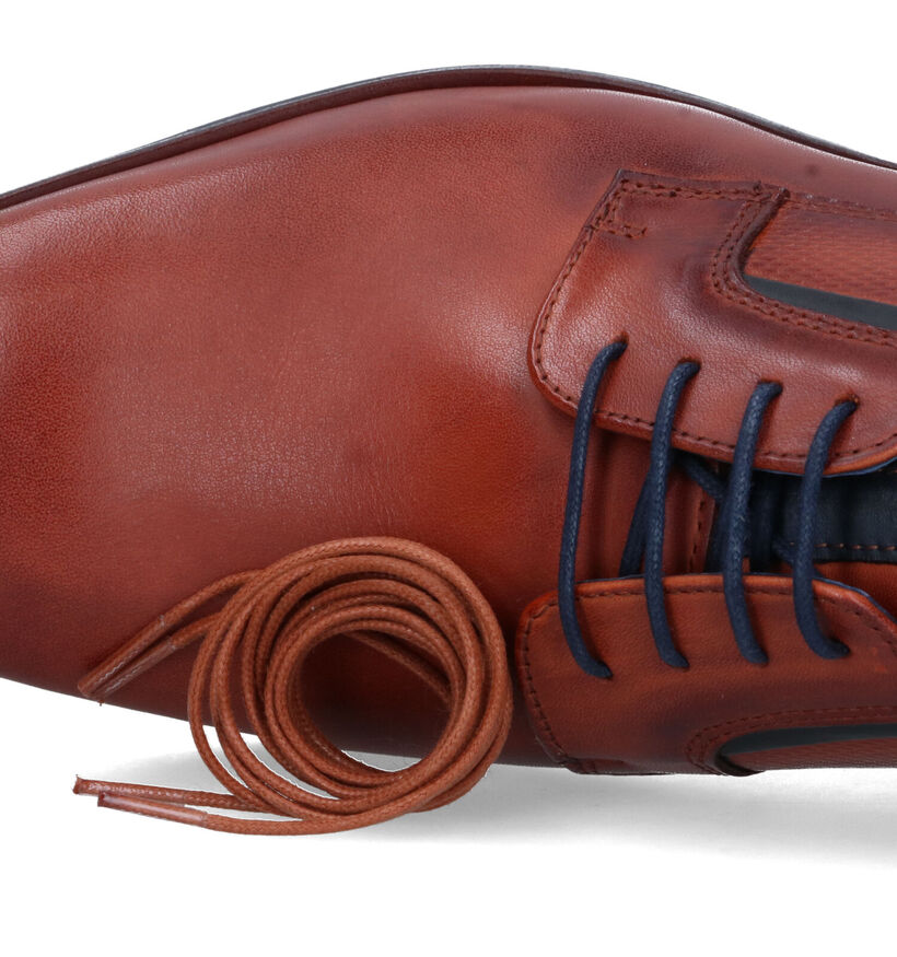 Berkelmans Sameiro Cognac Geklede Schoenen voor heren (329596)