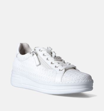 Gabor Comfort Low Sneakers Wit