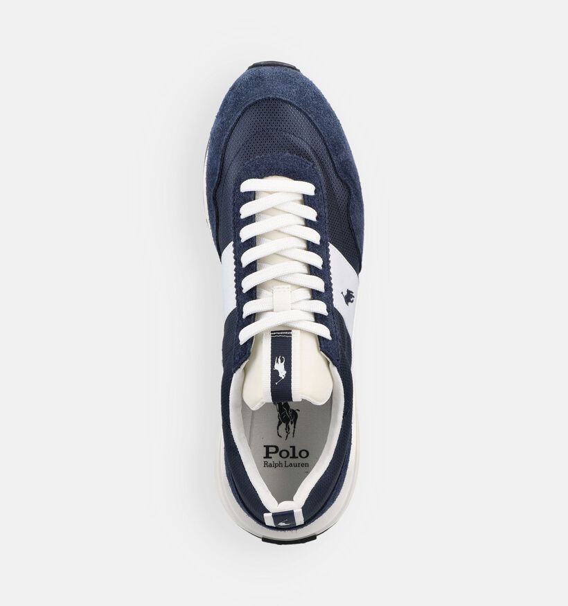 Polo Ralph Lauren Train 89 Rib Donkerblauwe Sneakers voor heren (369556) - geschikt voor steunzolen