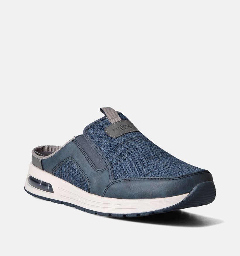 Rieker Nu-pieds casual en Bleu foncé pour hommes (354803) - pour semelles orthopédiques