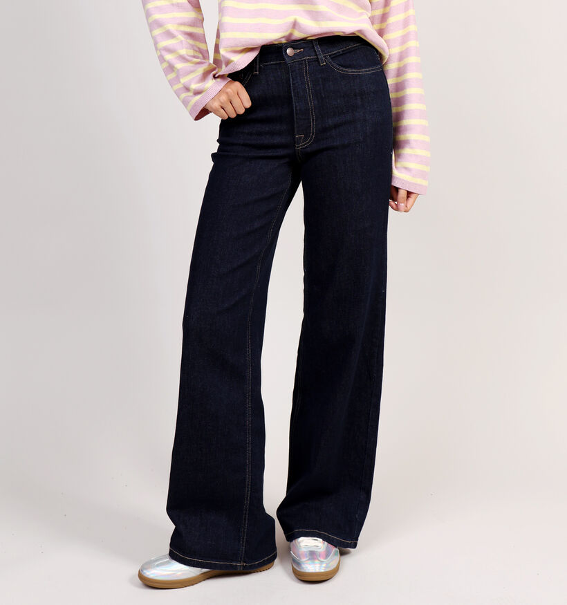 JDY Felina Fina L34 Straight leg jeans en Bleu pour femmes (359986)