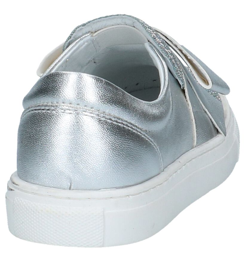 Kipling Noraline Zilveren Slip-on Sneakers, , pdp