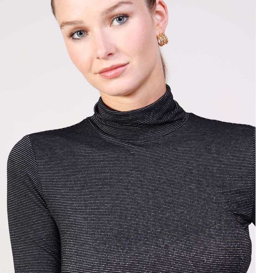 Vero Moda Glitter Longsleeves en Noir pour femmes (372424)