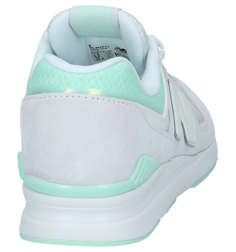 New Balance Baskets basses en Gris en daim (220621)