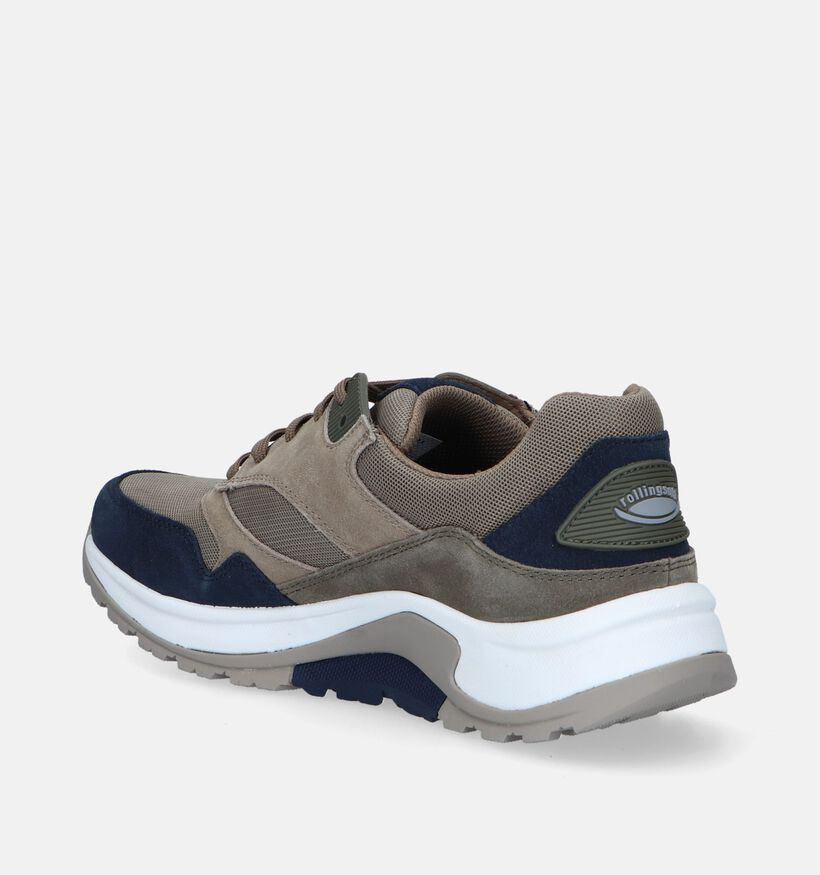 Rollingsoft Chaussures confort en Marron pour hommes (339010) - pour semelles orthopédiques