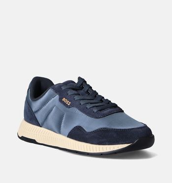 BOSS Sneakers Zwart/Blauw