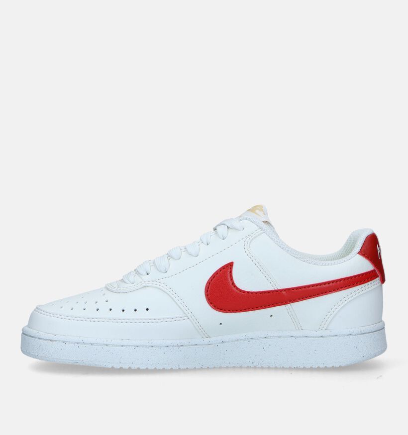 Nike Court Vision Low Next Nature Baskets en Blanc pour femmes (332408)