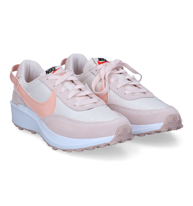 Nike Waffle Debut Roze Sneakers voor dames (316847)