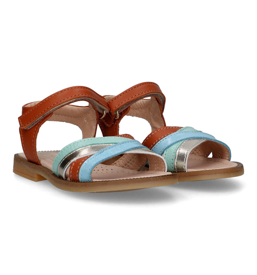 Lunella Cognac Sandalen voor meisjes (323784)