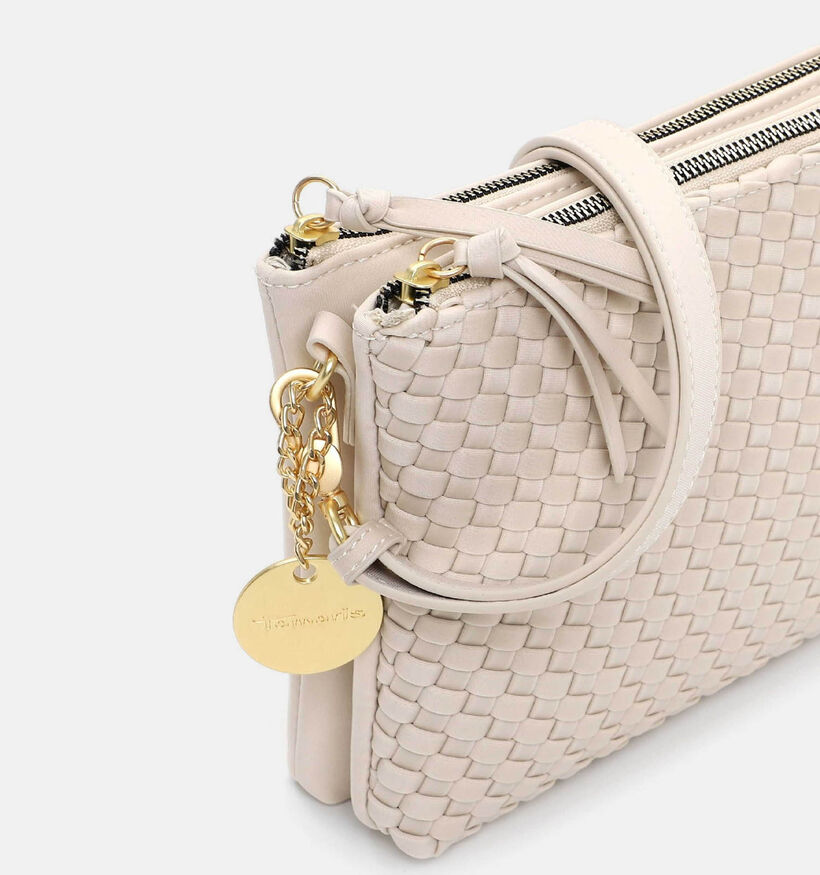 Tamaris Krister Lichtbeige Crossbodytas voor dames (371381)