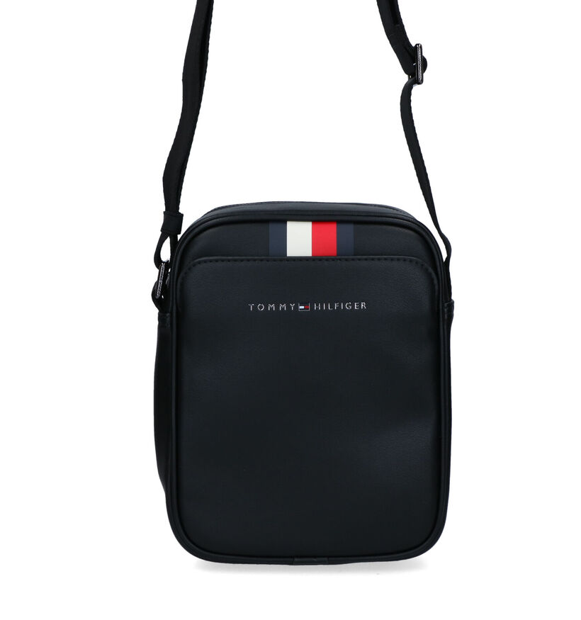 Tommy Hilfiger Midtown Sac porté croisé en Noir en simili cuir (311106)