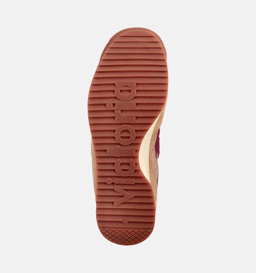 Victoria Baskets en Marron pour femmes (378887) - pour semelles orthop&eacute;diques