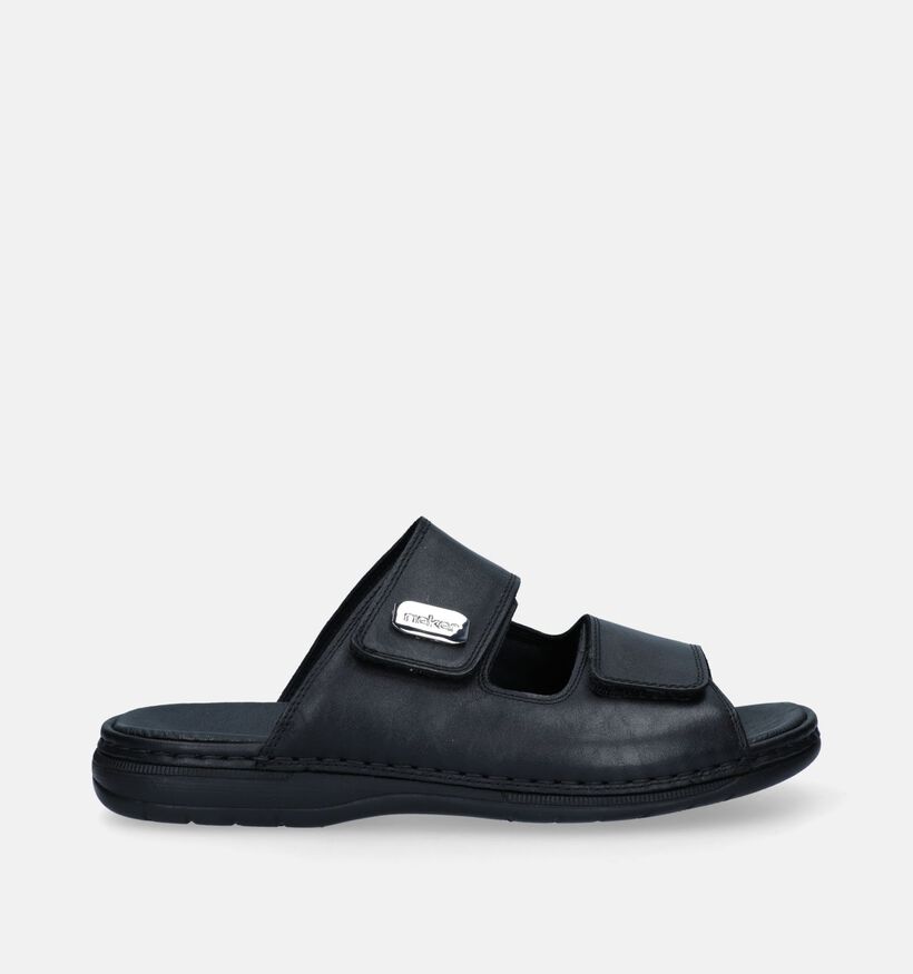 Rieker Zwarte Slippers voor heren (339197)