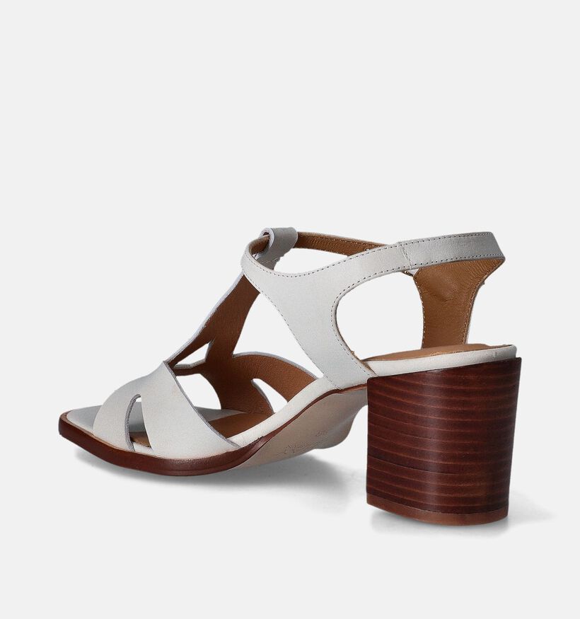 JHay Ecru Sandalen met hak voor dames (357672)