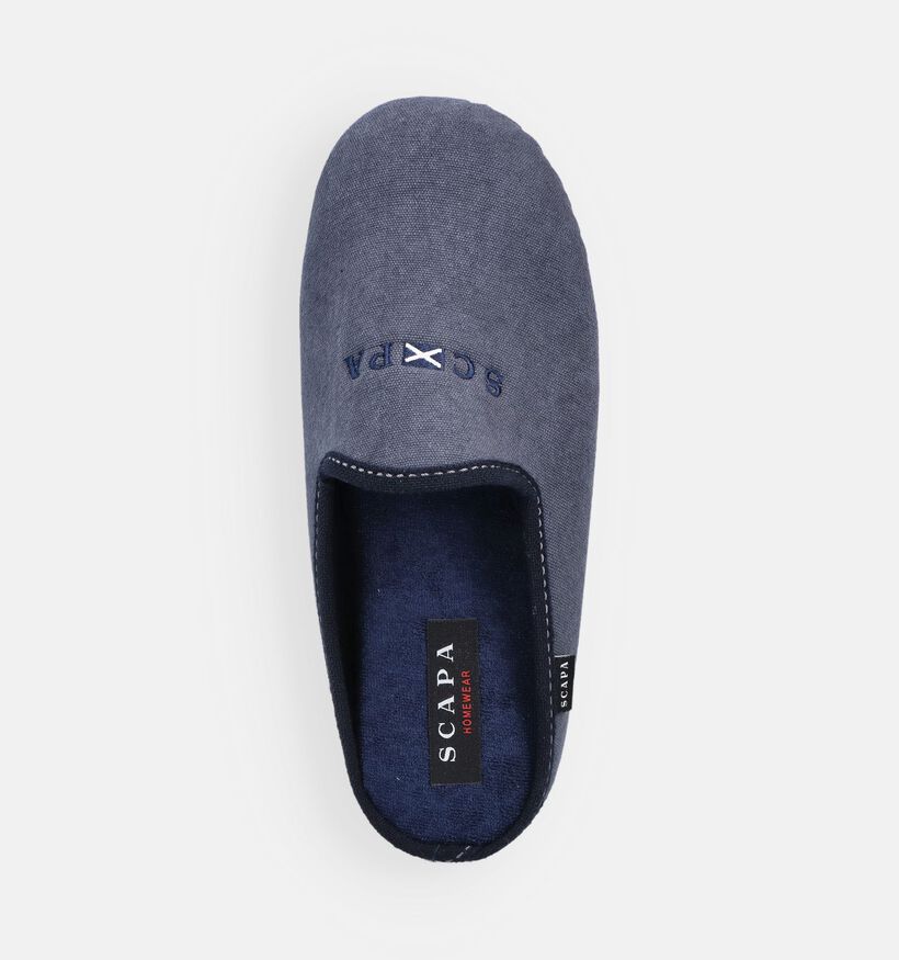 Scapa Blauwe Pantoffels voor heren (373564)