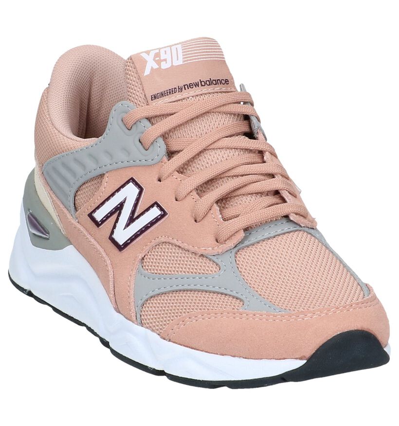 Roze Sneakers New Balance WSX in stof (238276)