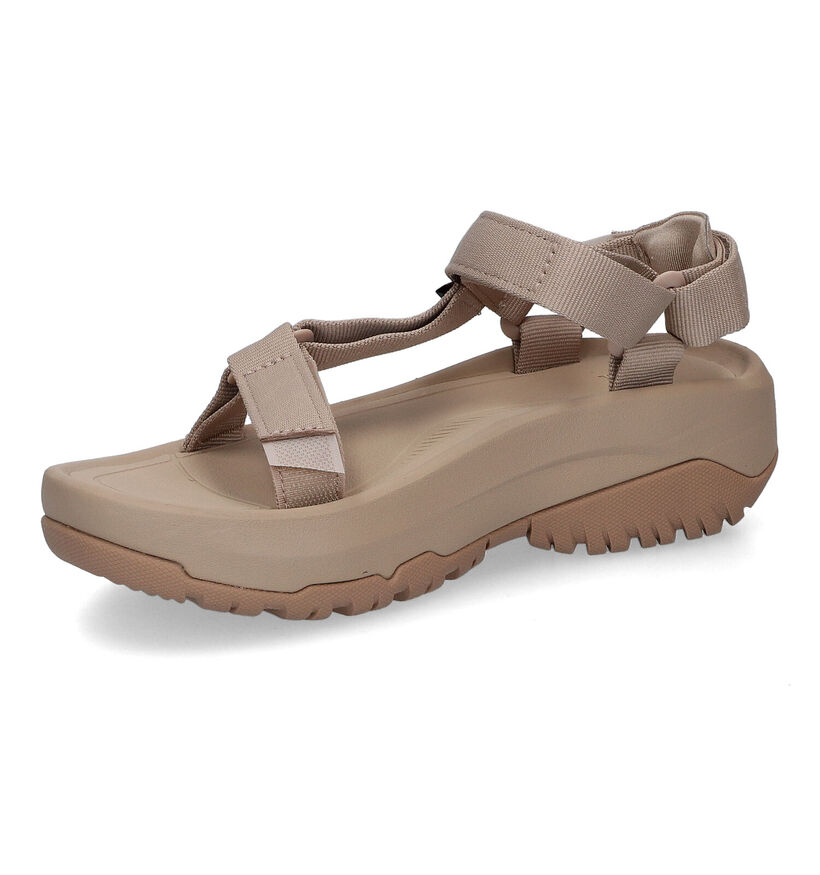 Teva Hurricane Sandales en Beige en textile (305554)