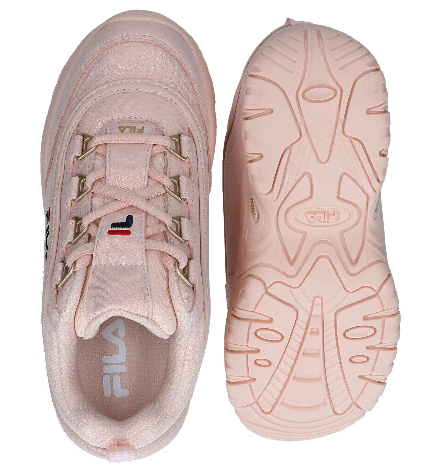 Fila sneakers dames roze 2025