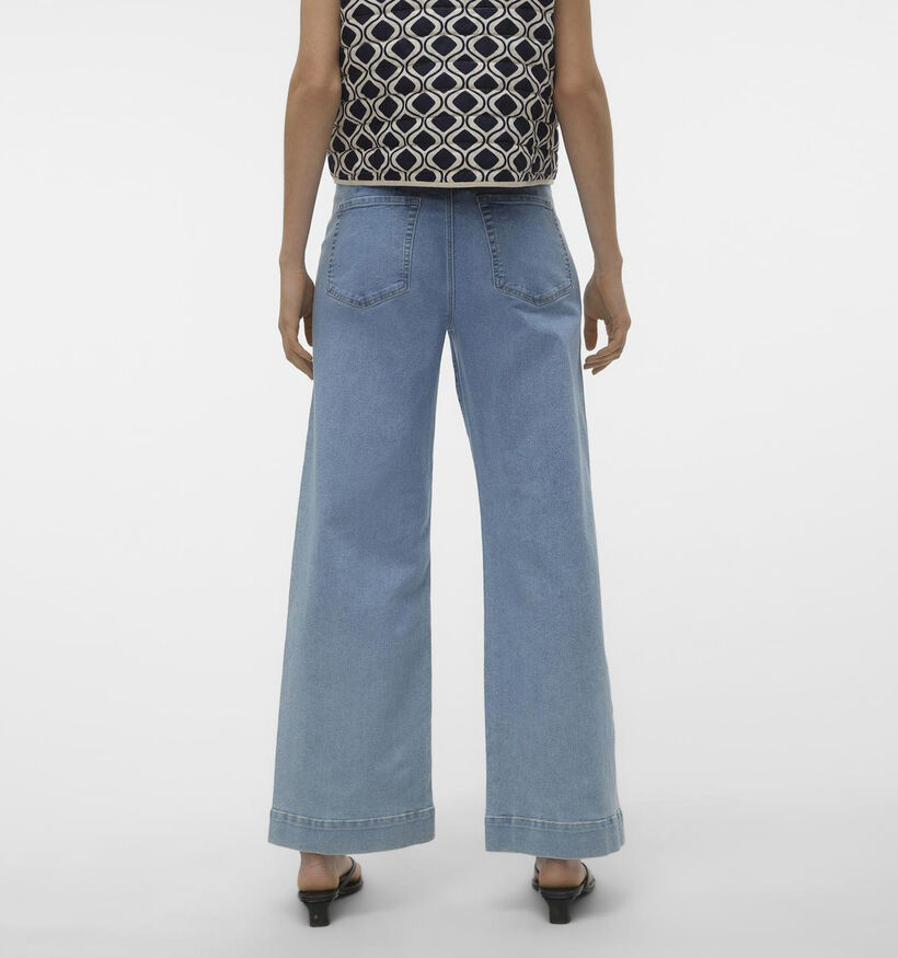 Vero Moda Kayla Jeans Wide leg en Bleu pour femmes (341989)