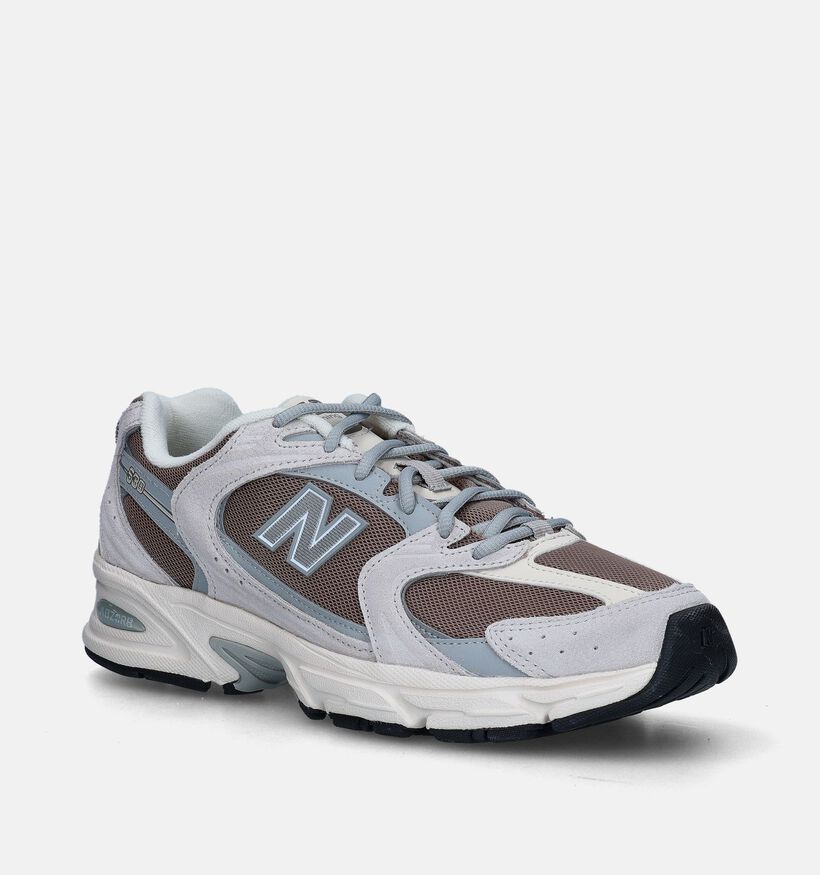 New Balance MR 530 Baskets en Beige pour garçons, hommes (356506) - pour semelles orthopédiques