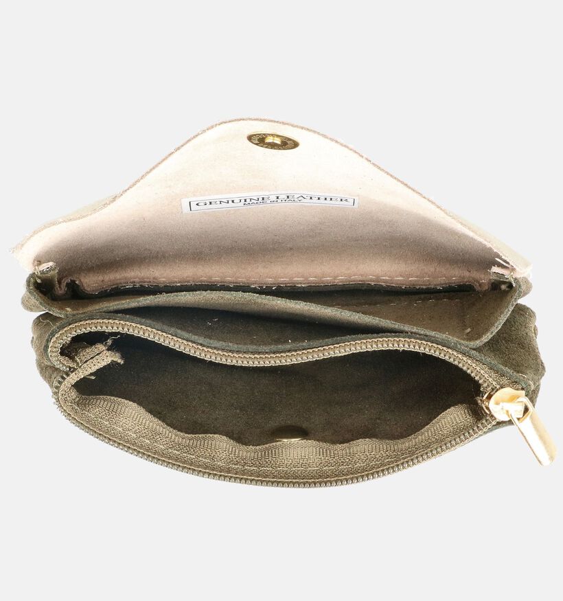 Via Limone Kakigroen Geldbeugel voor dames (385032)