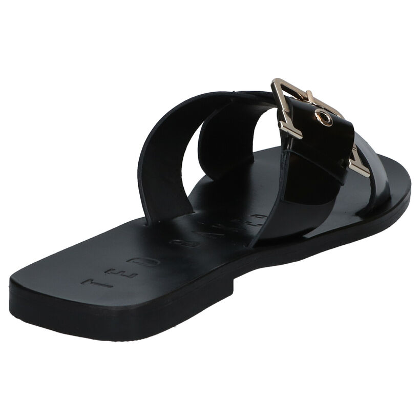 Ted Baker Joseei Mules en Noir en cuir (286910)