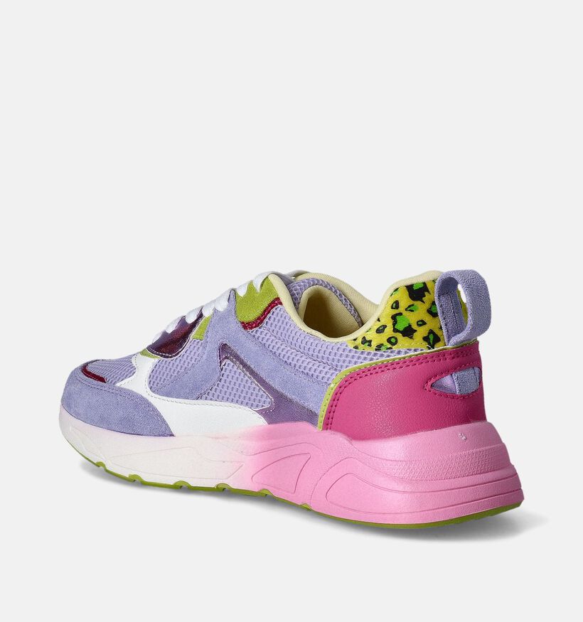 Posh by Poelman Baskets casual en Pastel pour femmes (353731) - pour semelles orthopédiques