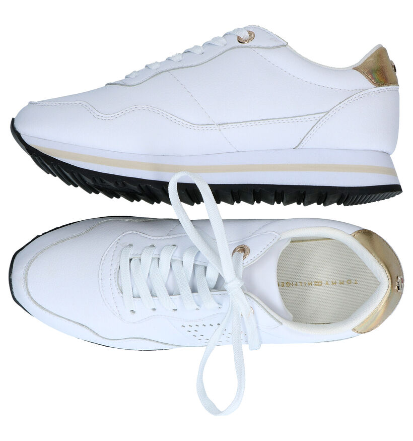 Tommy Hilfiger Lifestyle Witte Sneakers in kunstleer (285463)