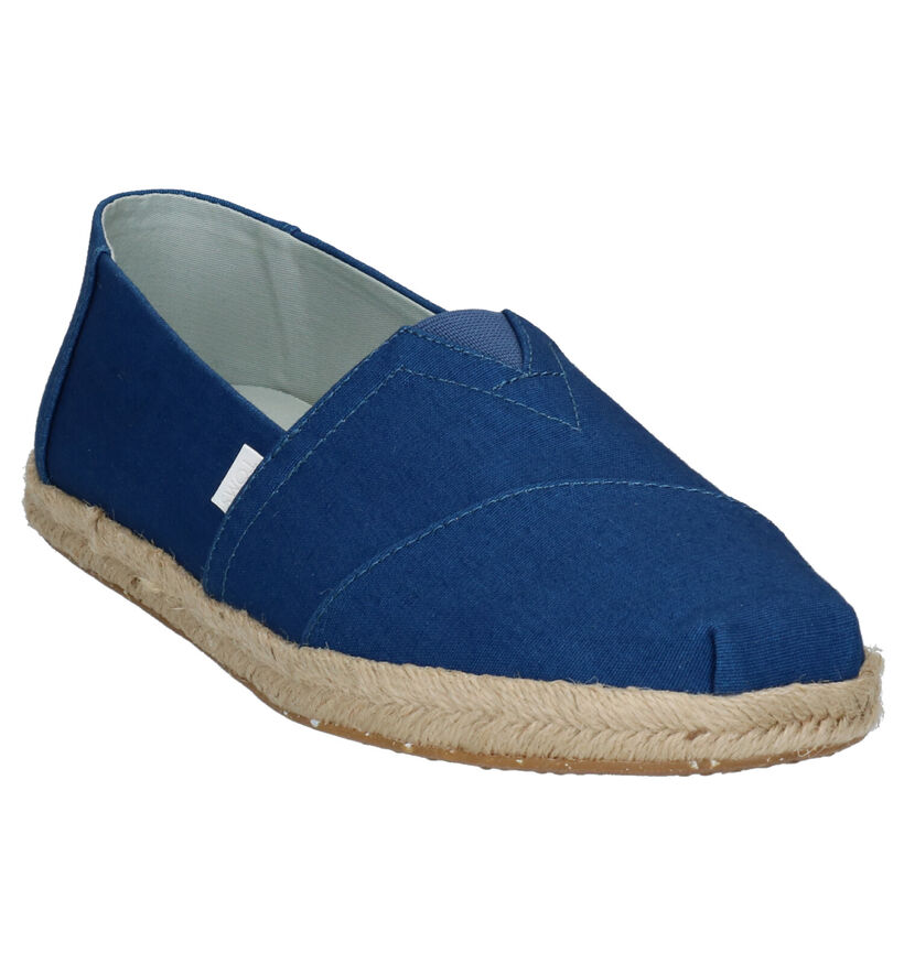 Toms Alpargata Blauwe Espadrilles in stof (269361)