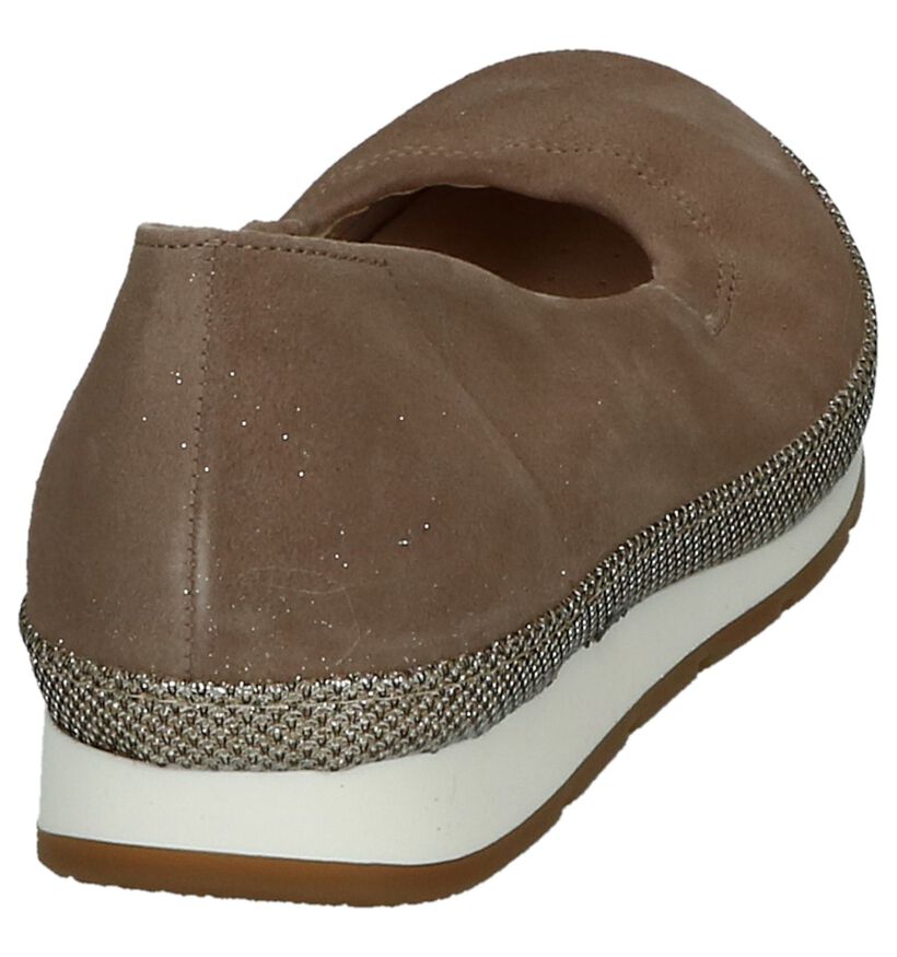 Gabor Ballerines en Taupe en nubuck (245500)