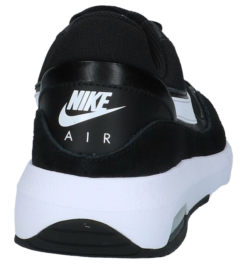 Nike Air Max Baskets basses en Noir en textile (209815)