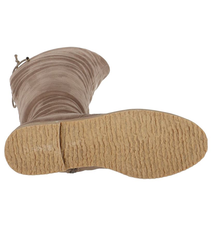 Beige Overknee Laarzen Marco Tozzi,  Beige Overknee Laarzen Marco Tozzi, , pdp