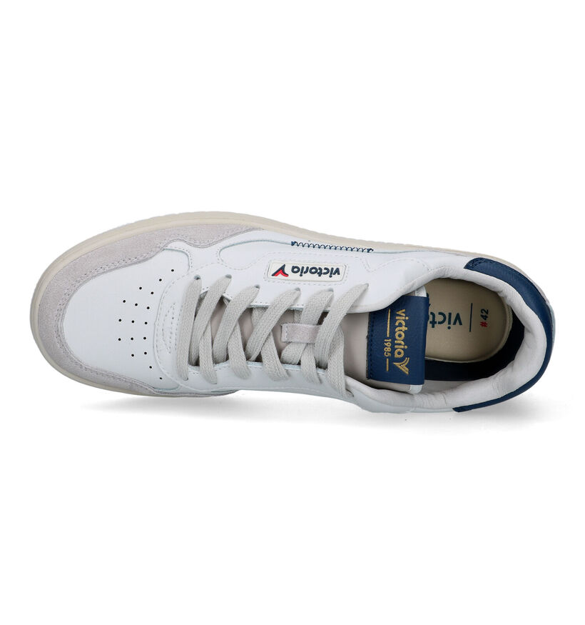 Victoria Classic Retro Witte Sneakers voor heren (322355) - geschikt voor steunzolen