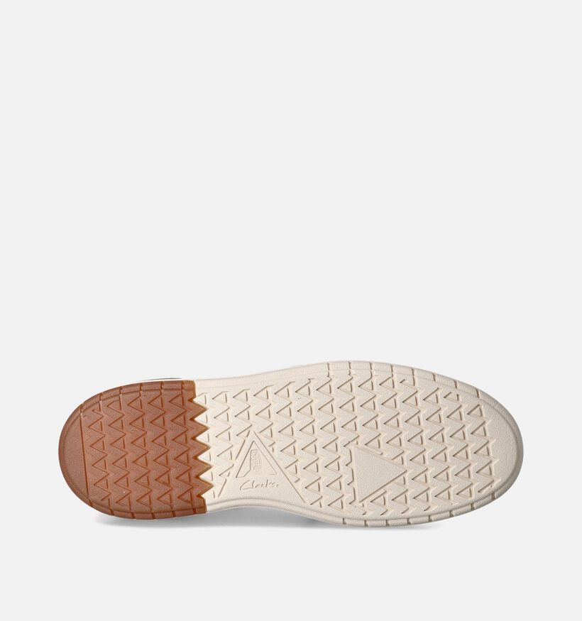 Clarks COURTLIFE 2 Witte Veterschoenen voor heren (354883) - geschikt voor steunzolen